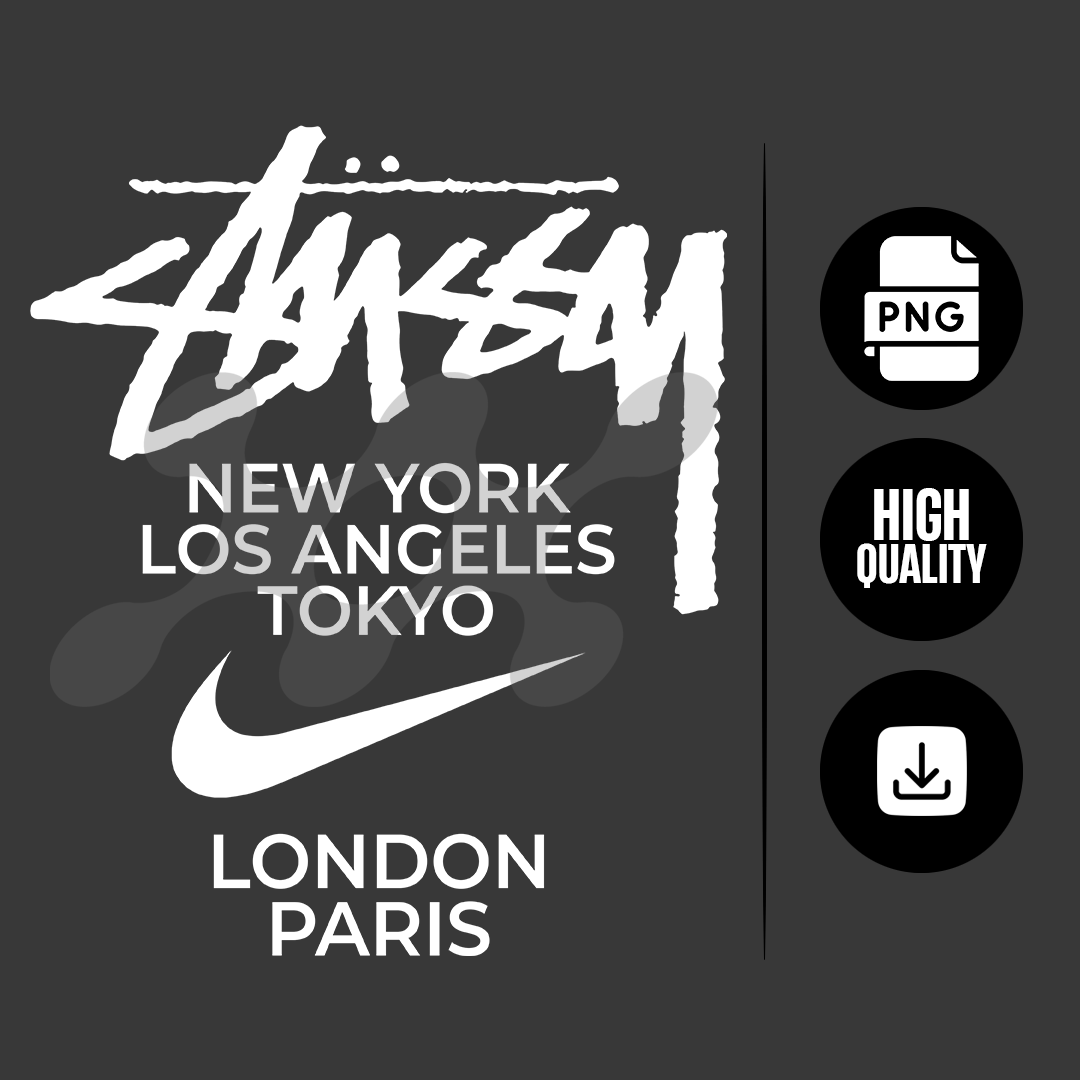Stussy x Nik3 - T-shirt design