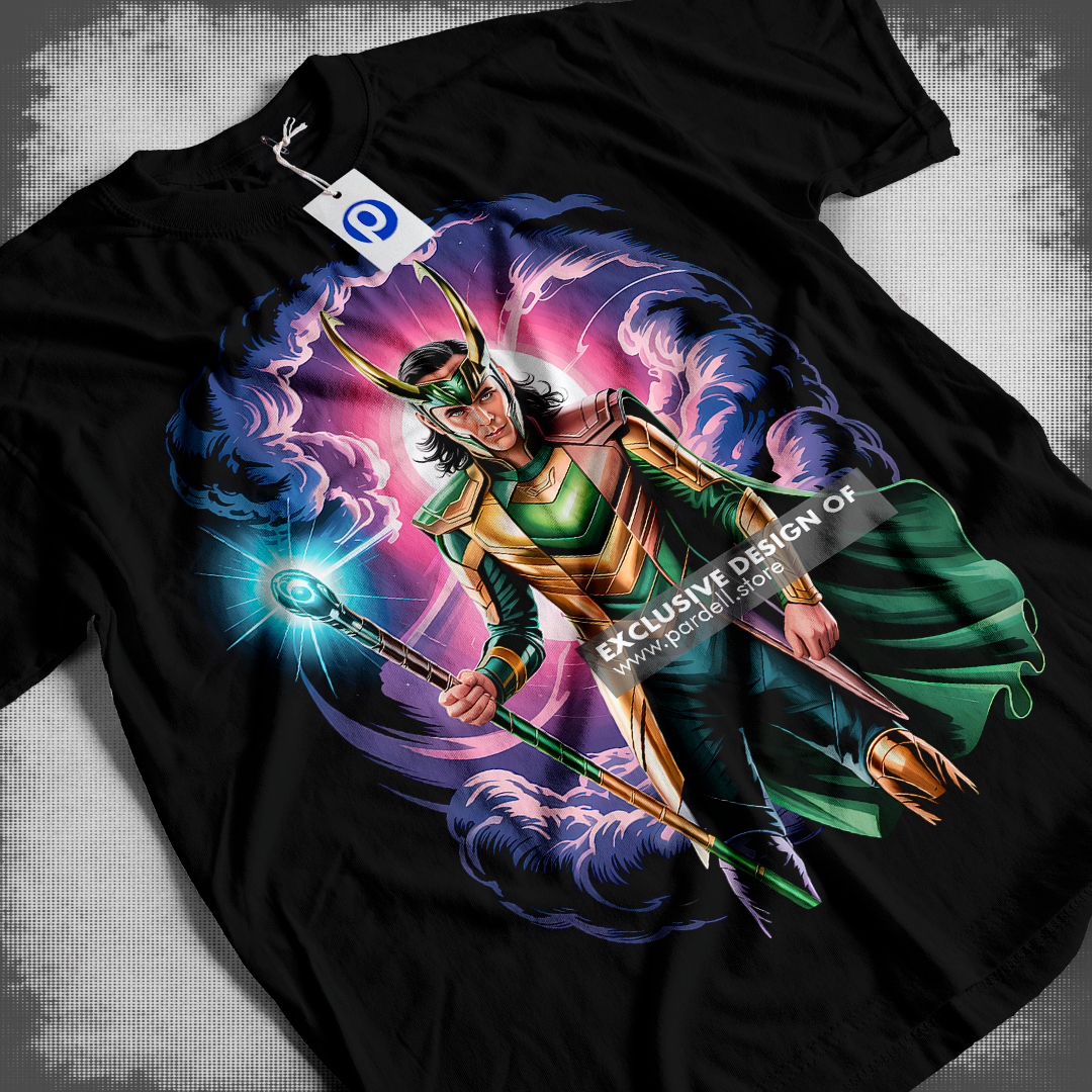 Loki Mxrvel - t-shirt design png