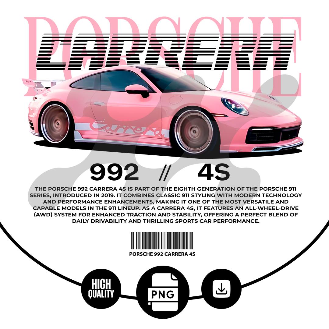 Car design for t-shirt, graphic, vector for print