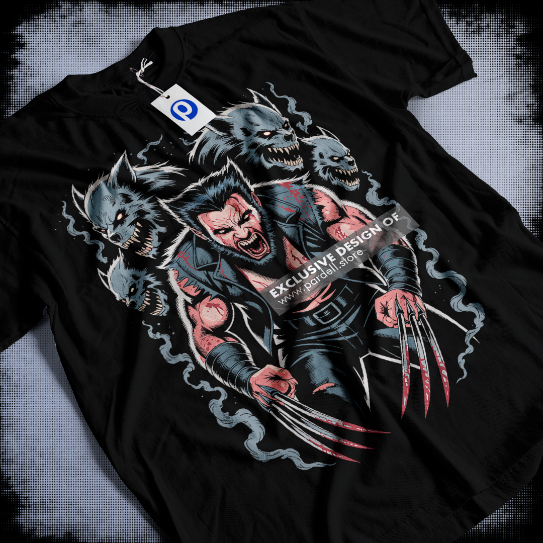 Digital illustration T-shirt design – Japanese pop culture inspired