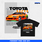Underground racing culture T-shirt design – printable file
