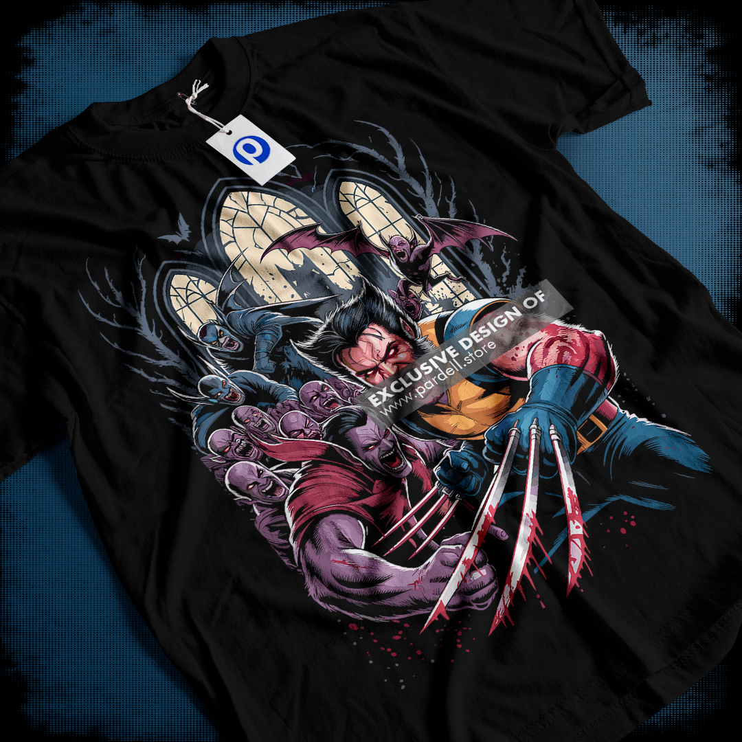 Digital illustration T-shirt design – Japanese pop culture inspired