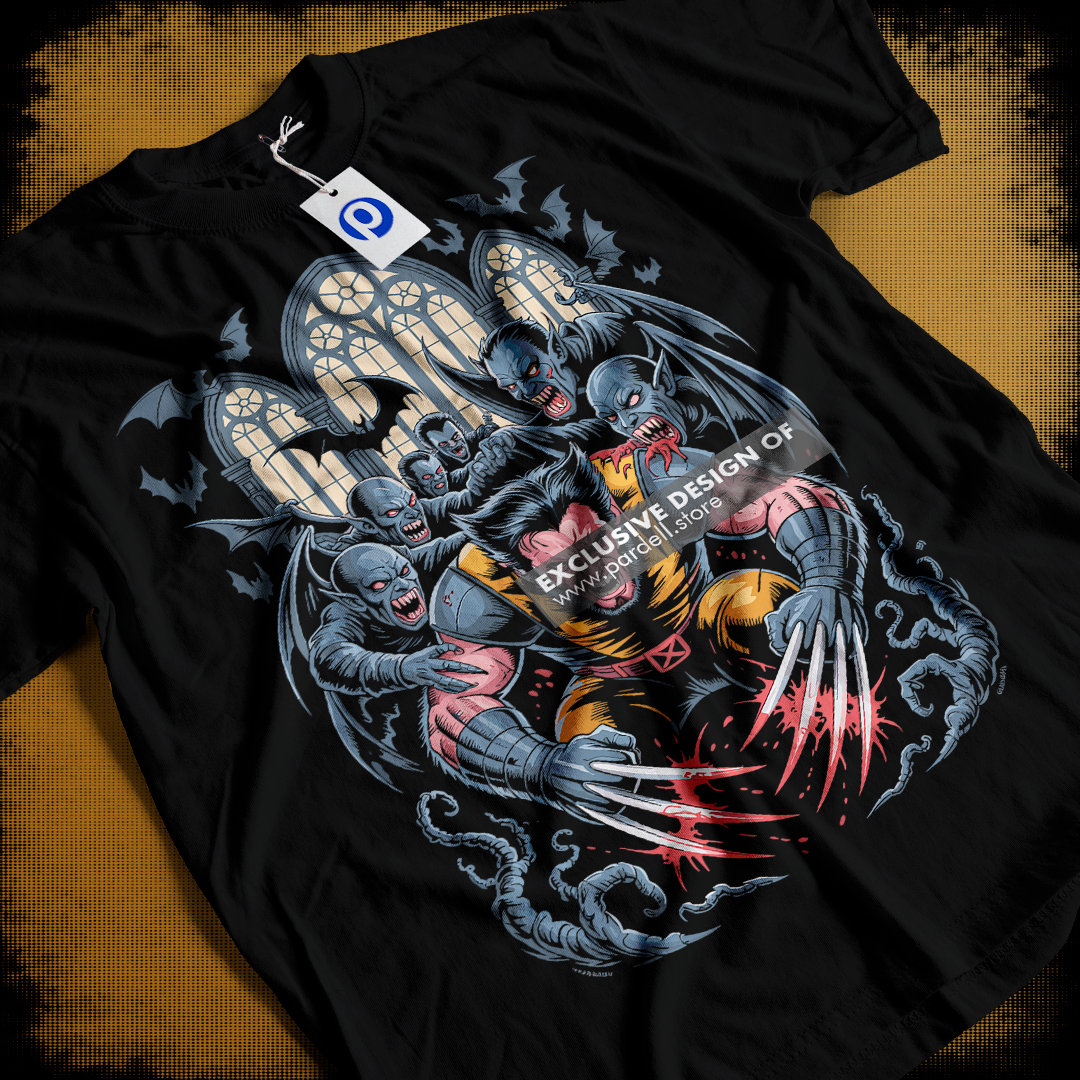 Digital illustration T-shirt design – Japanese pop culture inspired