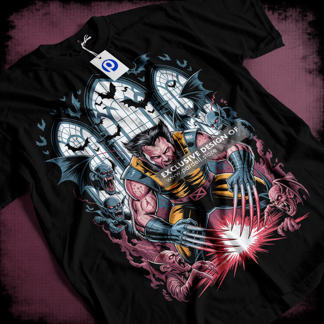 Digital illustration T-shirt design – Japanese pop culture inspired