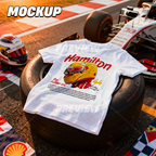 F1 Racing Mockup t-shirt