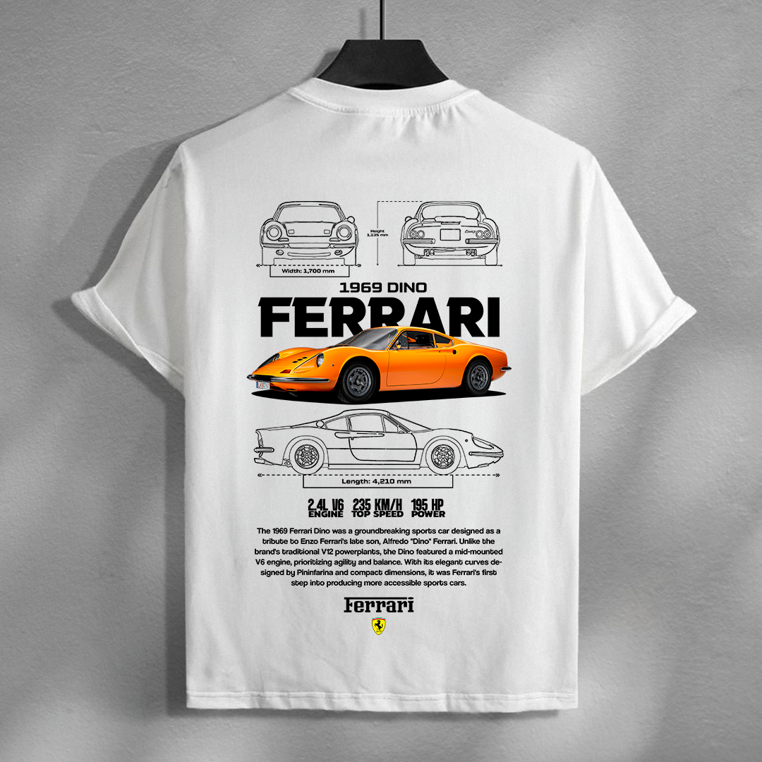 Car t-shirt design - DINO