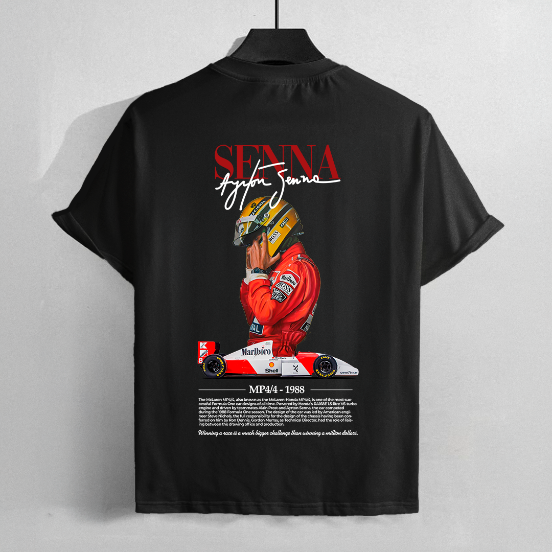 Graphic for print of Ayrton Senna #1 - t-shirt design