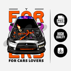 For cars lovers - t-shirt designs