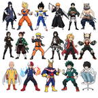 100 Clipart anime para imprimir - Bundle Pack