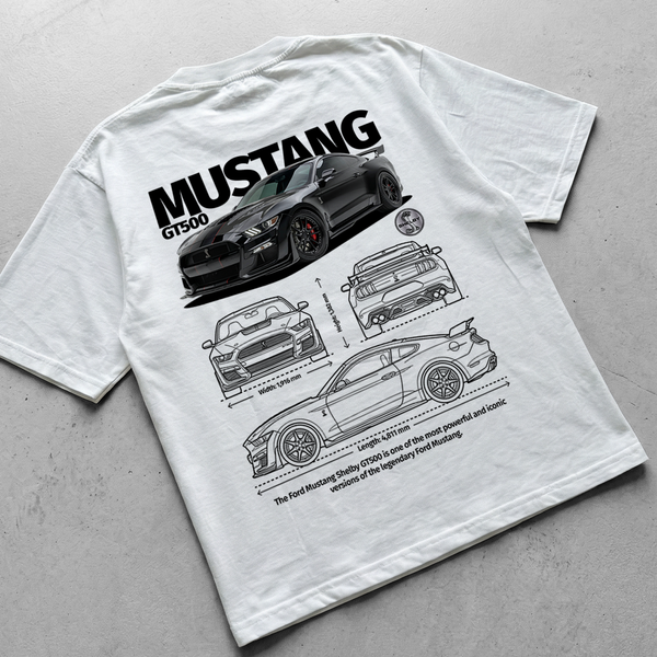 Digital File - Ford mustang shelby gt500 t-shirt design
