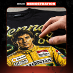 Driver f-one streetwear style chromatic tshirt design for print
