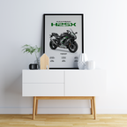 Digital poster - Kawasaki H2 SX for print