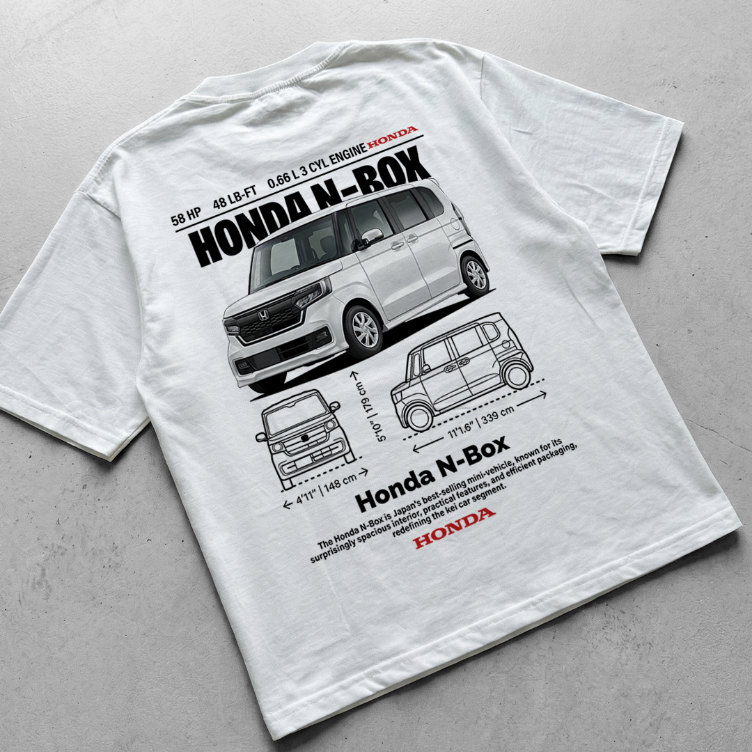 Car t-shirt design - Honda N-Box, Digital File