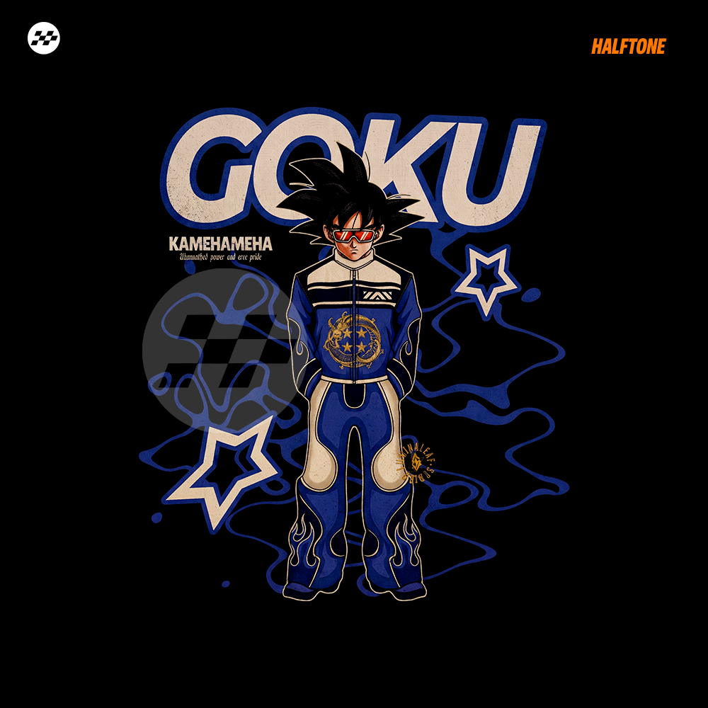 Digital file - Y2K flow Kameha tshirt design