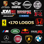 PACK - 100 CAR LOGOS