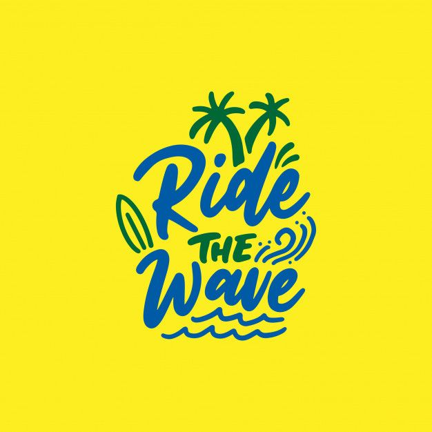 Ride the wave - digital file