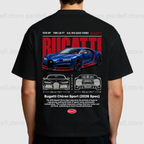 Digital file - Bugatti Chiron Sport tshirt design