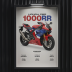 Digital poster - Honda CBR1000RR for print