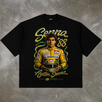 Driver f-one streetwear style chromatic tshirt design for print
