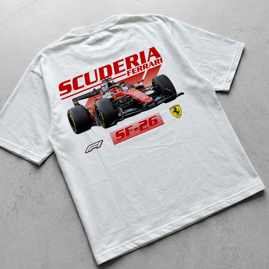 Digital File - SF-26 Ferrari t-shirt design