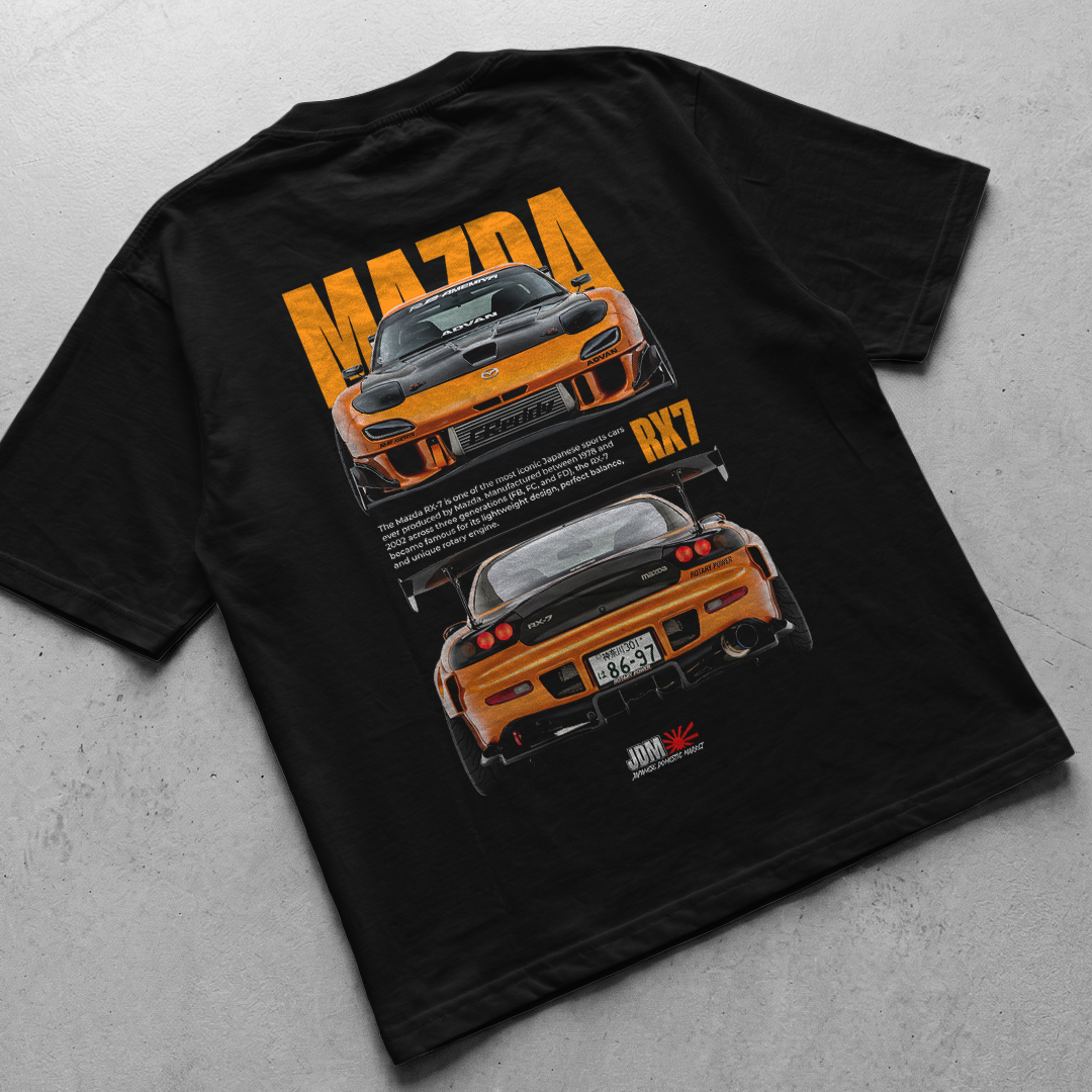Mazda RX7 JDM japan edition - t-shirt design