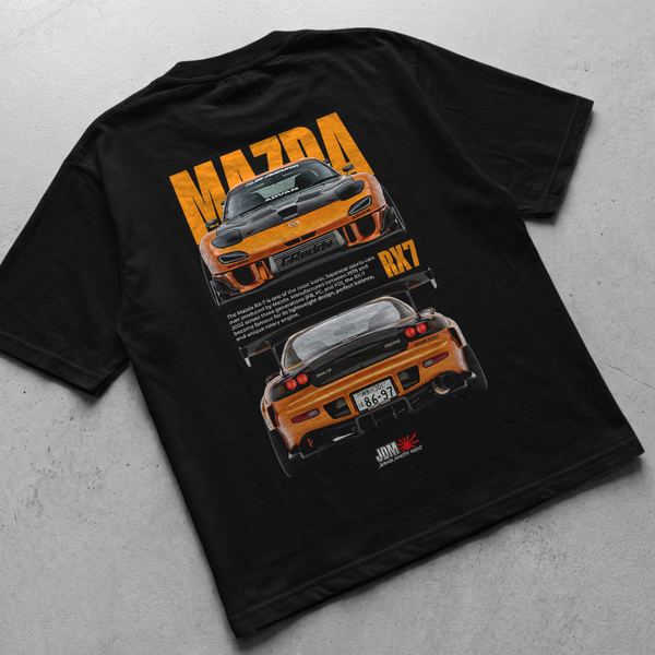 Mazda RX7 JDM japan edition - t-shirt design