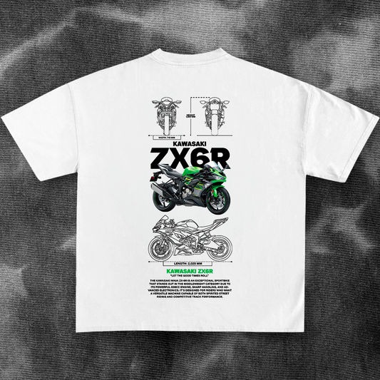 Kawasaki Ninja ZX-6R - t-shirt design