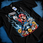 Digital illustration T-shirt design – Japanese pop culture inspired