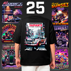 25 Racing Cars Streetwear Graphics - T-shirt design