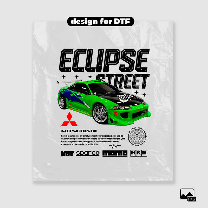 Underground racing culture T-shirt design – printable file