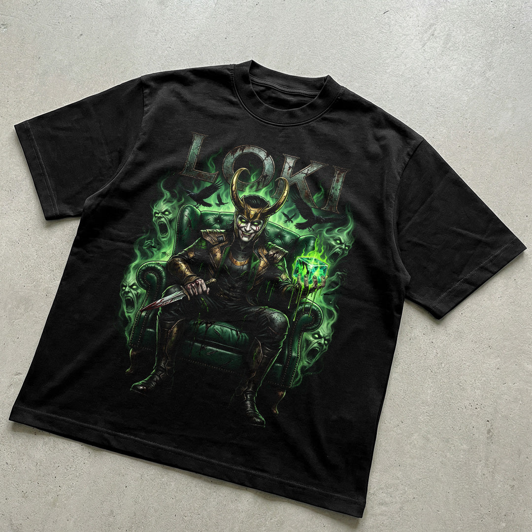 Avengers Villan Graphic design Loki t-shirt design