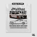 Automotive illustration T-shirt design – instant digital