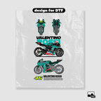 Motor passion T-shirt artwork – digital file