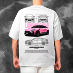 Car design for t-shirt, graphic, vector for print