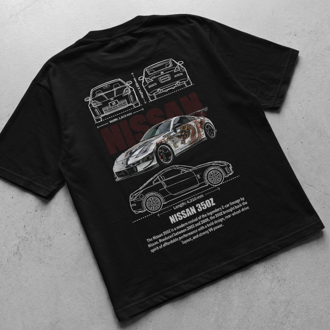 Nissan 350z t-shirt design - digital file