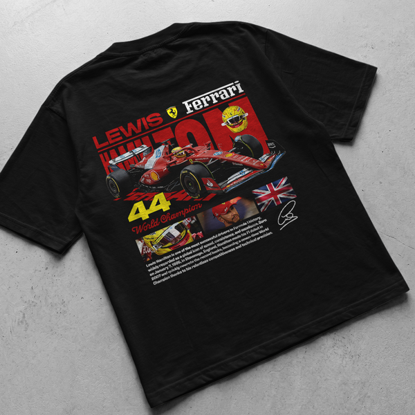 44 Lewis Hamilton F1 Scuderia t-shirt design