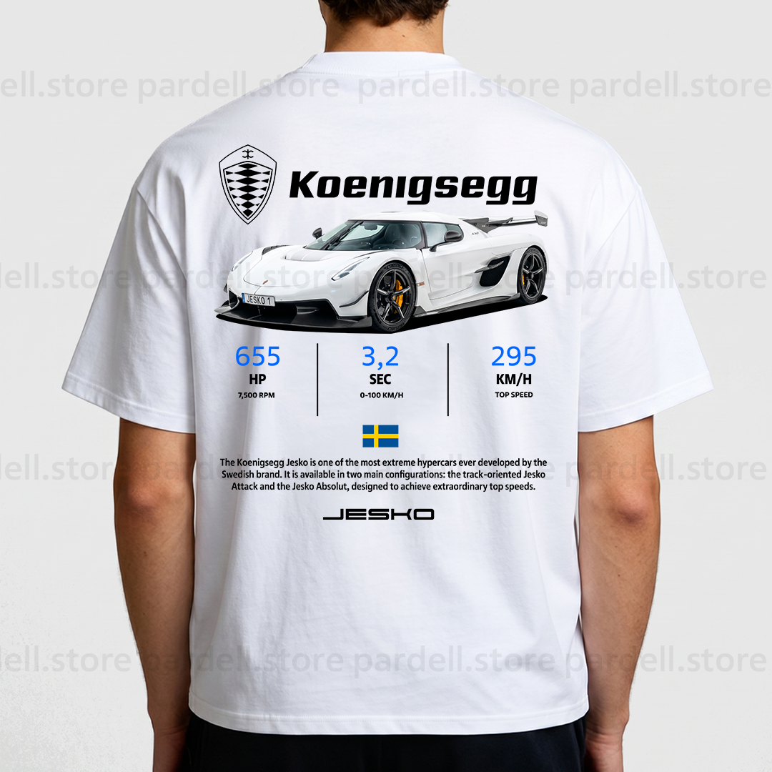 Digital file - Koenigsegg Jeski t-shirt design