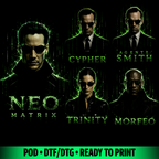 Agentes X Matrix for print DTF halftones