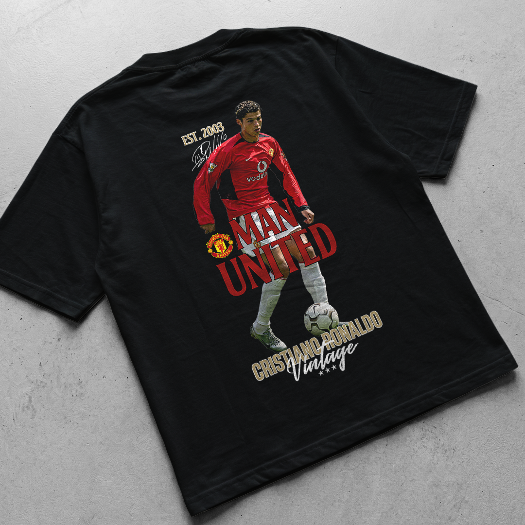 Diseño para camiseta Cristiano Man United