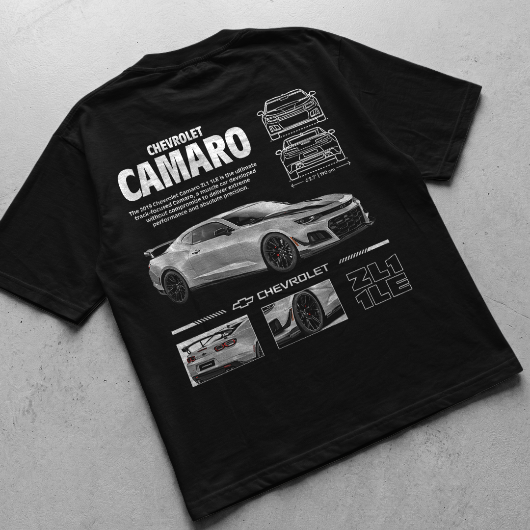 Digital File - Car t-shirt design Camaro ZL1 1LE