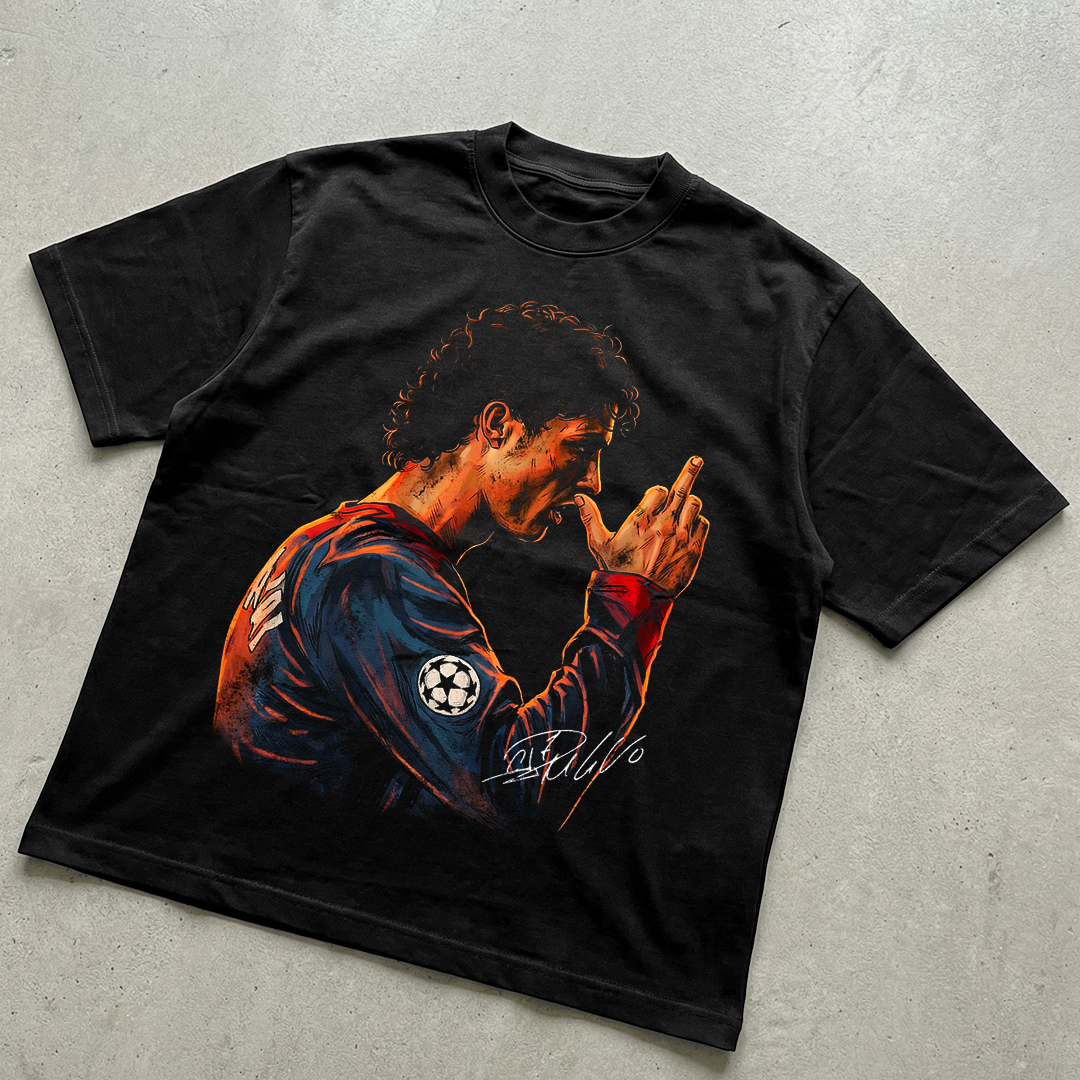 Football player Cristiano R. t-shirt design