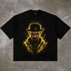 Cosmic Heroes DTF halftones t-shirt design for print