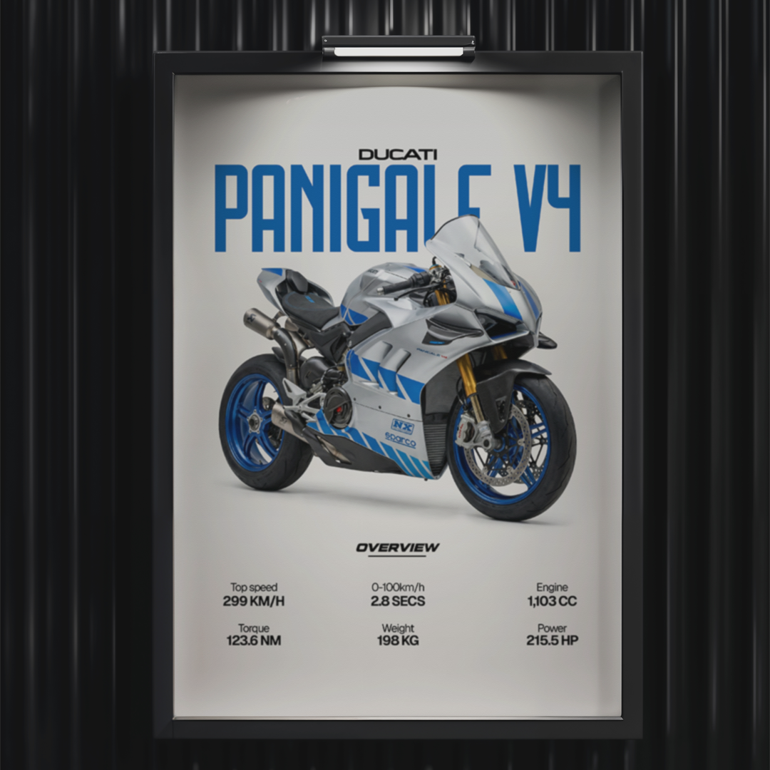 Digital Poster - Ducati Panigale V4 Tuning for print