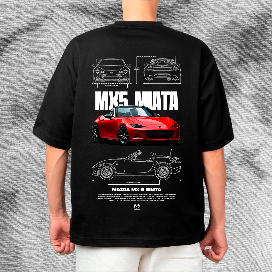 Mazda MX-5 Miata - t-shirt design