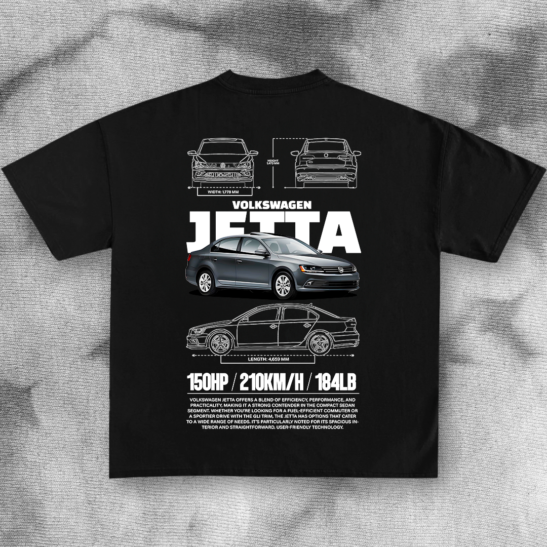 Volkswagen Jetta - t-shirt design