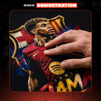 Mini pack football for t-shirt designs halftone