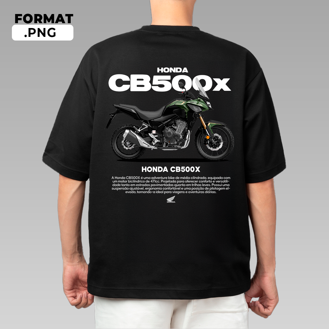 HONDA CB500X - T-shirt desing