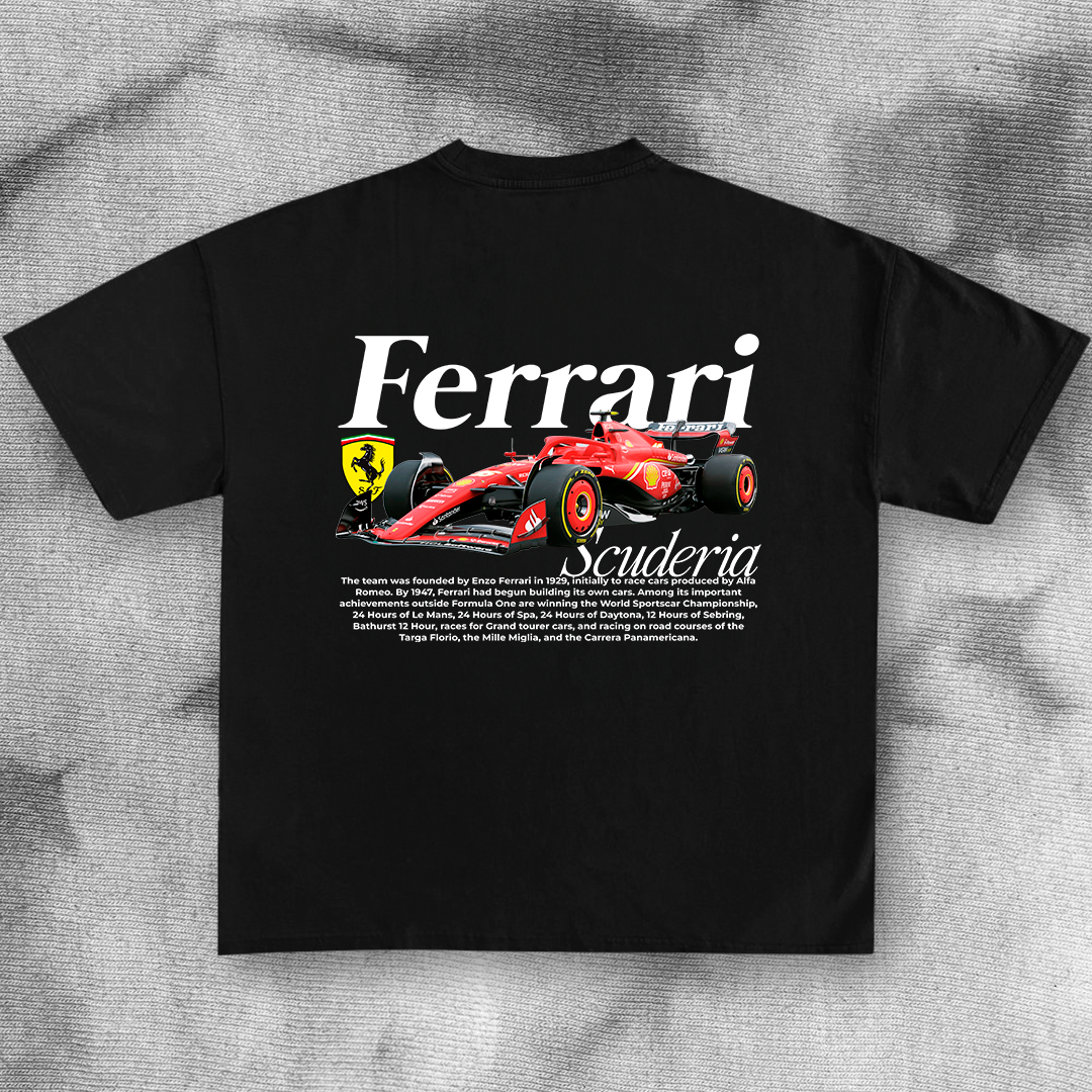 Ferrari Scuderia - t-shirt design