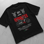 Motorcycle t-shirt design Ducati Streetfighter V2 2025