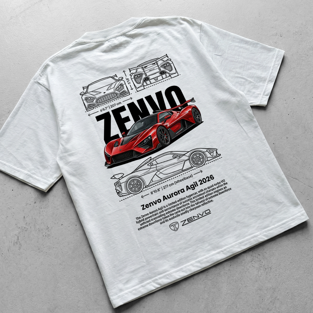 Digital File - Zenvo Aurora Agil 2026 t-shirt design